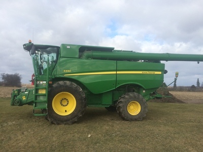 2012+John+Deere+S690+Combine 2012 John Deere S690 Combine - Le Roy, MN | Machinery Pete